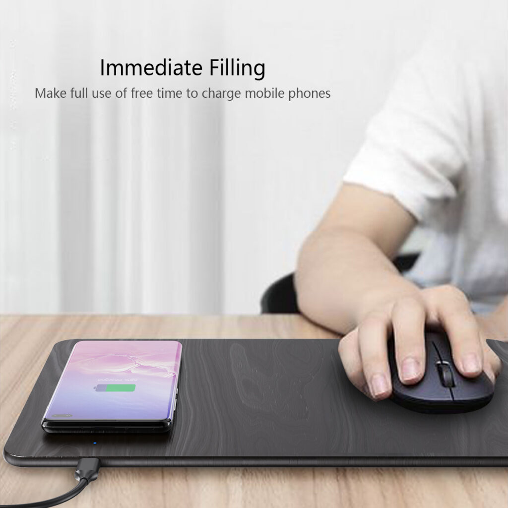 Wireless Charger Mouse Pad 