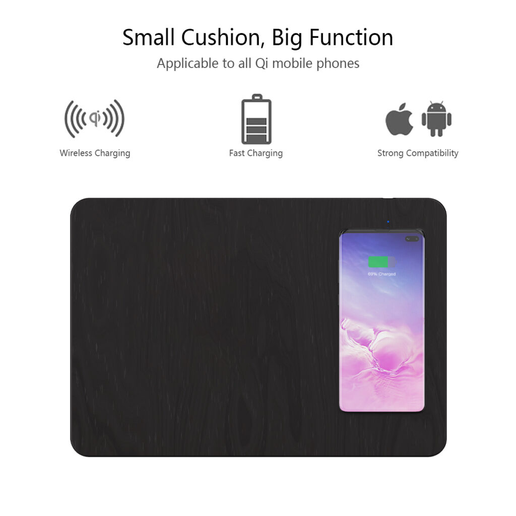 Mouse pad with Wireless charger 7