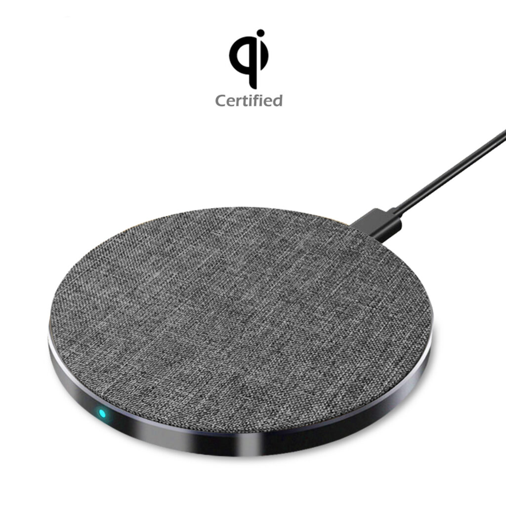 WT 300 fabric wireless charger details 5