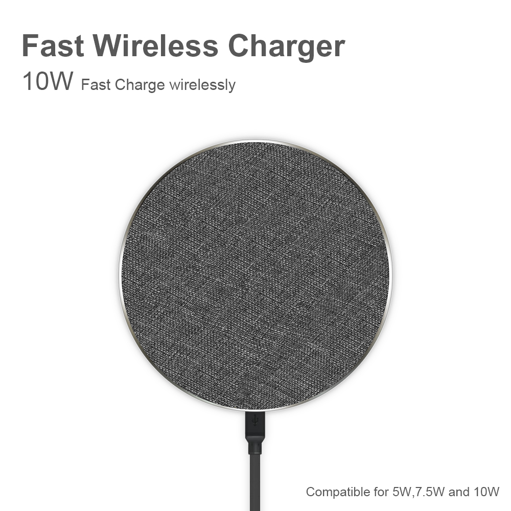 WT 300 fabric wireless charger details 6