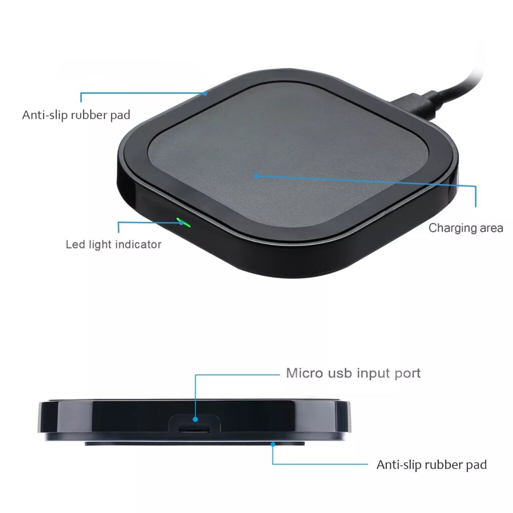 WT 600 Wireless charger pad detail 5