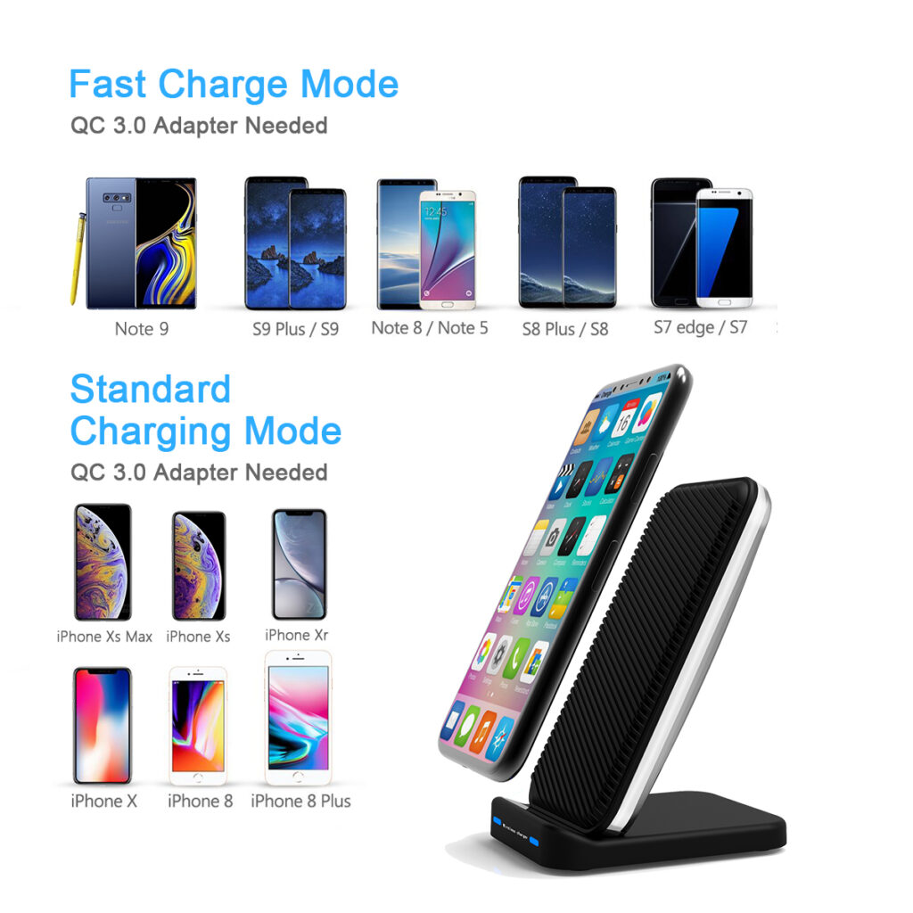 WT 660F Wireless Charger Stand detail 5