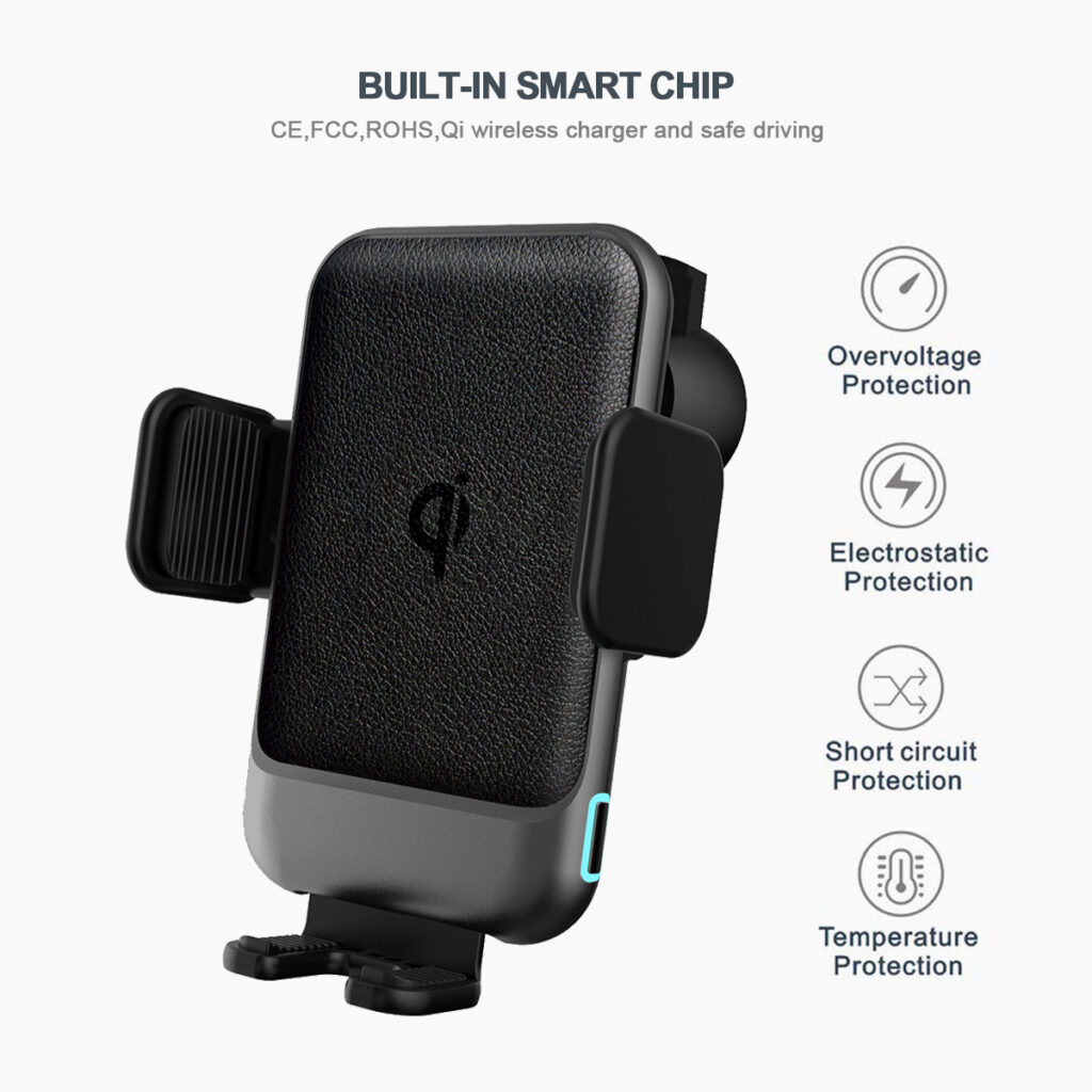 WT C11F Wireless car Charger detail 2