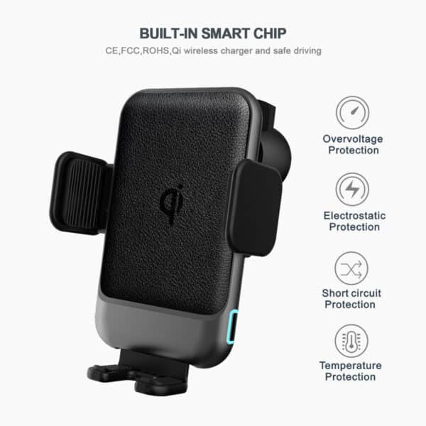 WT C11F Wireless car Charger detail 2 2