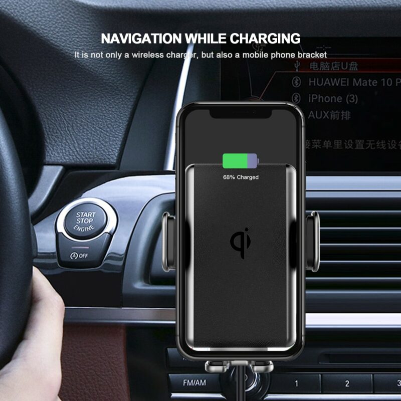 WT C12F wireless car charger main 1 2