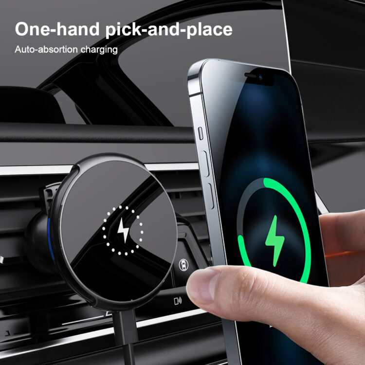 Magnetic Wireless Car Charger WT-C26F