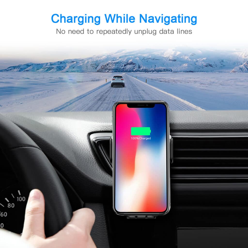 wireless car charger 15w