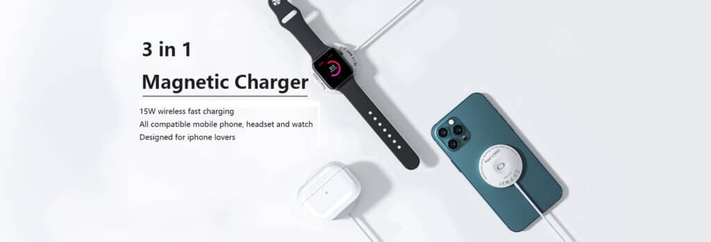 3 in 1 magnetic Wireless Charger