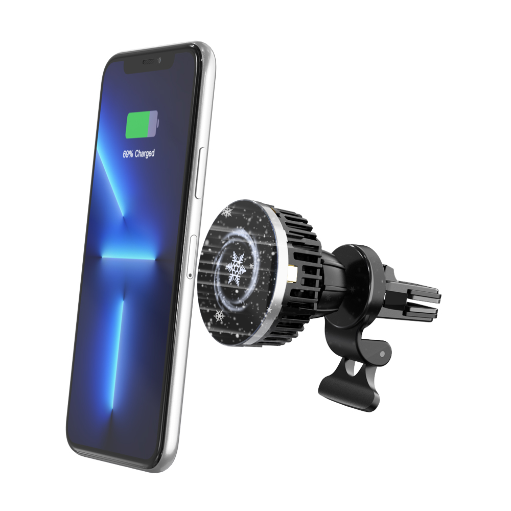 magnetic cooling wireless car charger
