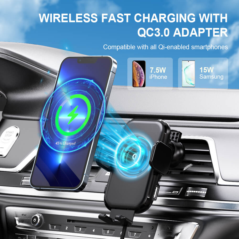 smart sensor car wireless charger