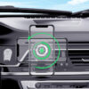 wireless charging with magnetic car mount