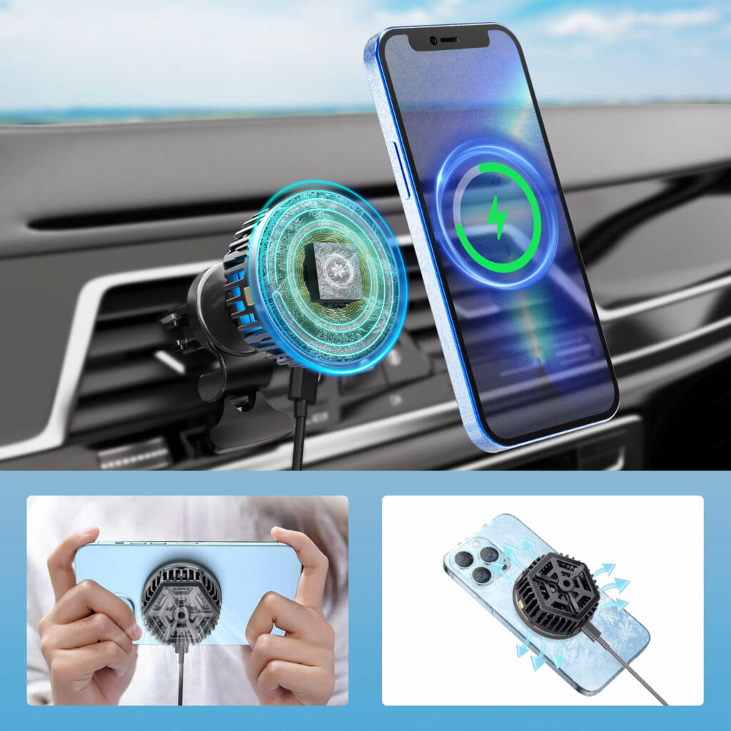 car phone mount wireless charging