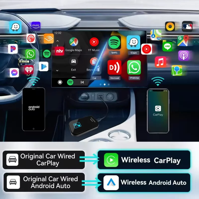 CA 01 Best Wireless Carplay Adapter 5